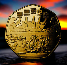 Load image into Gallery viewer, D-Day Landings 80th Anniversary - 24ct Gold