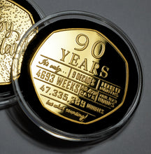 Load image into Gallery viewer, 90th Birthday &#39;But Who&#39;s Counting&#39; - 24ct Gold