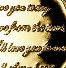 Load image into Gallery viewer, For You On Our Wedding Anniversary, Forever Yours - 24ct Gold