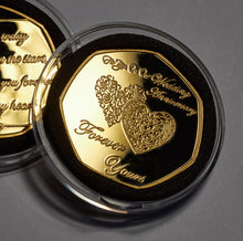 Load image into Gallery viewer, For You On Our Wedding Anniversary, Forever Yours - 24ct Gold
