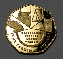 Load image into Gallery viewer, Marcus Aurelius, Stoic - 24ct Gold
