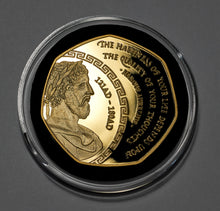 Load image into Gallery viewer, Marcus Aurelius, Stoic - 24ct Gold