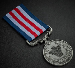 On Your First Anniversary Medal - Antique Silver
