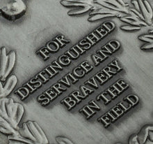 Load image into Gallery viewer, On Our First Wedding Anniversary Medal - Antique Silver