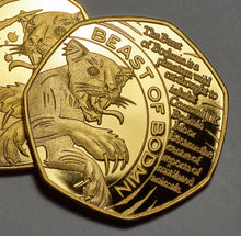 Load image into Gallery viewer, The Beast of Bodmin Moor - 24ct Gold