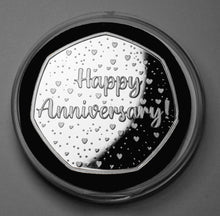 Load image into Gallery viewer, Happy Anniversary &#39;I Love You&#39; - Silver