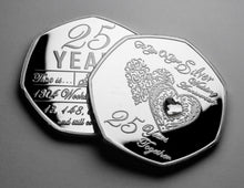 Load image into Gallery viewer, On Your 25th Wedding Anniversary 'And Still Counting' - Silver with Diamante