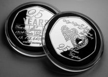 Load image into Gallery viewer, On Your 25th Wedding Anniversary 'And Still Counting' - Silver with Diamante