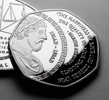 Load image into Gallery viewer, Marcus Aurelius, Stoic - Silver