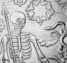 Load image into Gallery viewer, Memento Mori - MEMORARE NOVISSIMA TUA - Silver