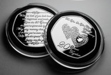 Load image into Gallery viewer, On Your 20th Wedding Anniversary - Silver with Gemstone