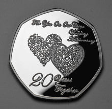 Load image into Gallery viewer, On Our 20th Wedding Anniversary - Silver