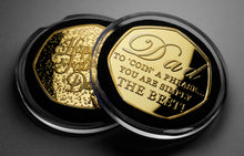 Load image into Gallery viewer, Father's Day 'To Coin a Phrase' - 24ct Gold