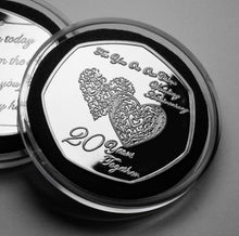 Load image into Gallery viewer, On Our 20th Wedding Anniversary - Silver