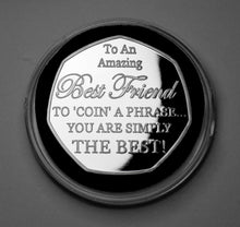 Load image into Gallery viewer, Best Friend Birthday - 'Coin a Phrase' - Silver