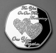Load image into Gallery viewer, On Our First Anniversary - Silver