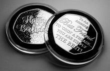 Load image into Gallery viewer, Best Friend Birthday - 'Coin a Phrase' - Silver