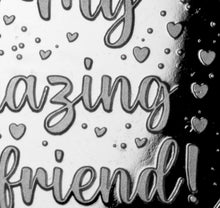 Load image into Gallery viewer, To My Amazing Boyfriend, Happy Birthday - I Love You - Silver