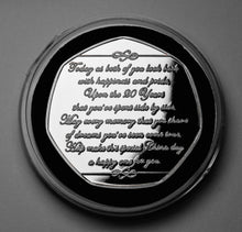 Load image into Gallery viewer, On Your 20th Wedding Anniversary - Silver