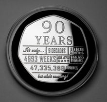 Load image into Gallery viewer, 90th Birthday 'But Who's Counting' - Silver