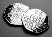 Load image into Gallery viewer, 75th Birthday 'But Who's Counting' - Silver