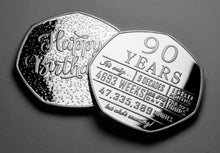Load image into Gallery viewer, 90th Birthday 'But Who's Counting' - Silver
