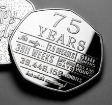 Load image into Gallery viewer, 75th Birthday 'But Who's Counting' - Silver