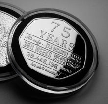Load image into Gallery viewer, 75th Birthday 'But Who's Counting' - Silver