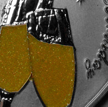 Load image into Gallery viewer, Happy 21st Birthday 'Champagne Sparkles' - Silver