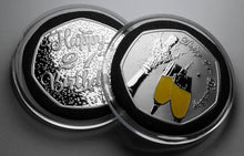 Load image into Gallery viewer, Happy 21st Birthday 'Champagne Sparkles' - Silver