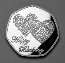 Load image into Gallery viewer, Happy Birthday 'I Love you' - Silver