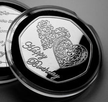 Load image into Gallery viewer, Happy Birthday 'I Love you' - Silver