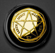 Load image into Gallery viewer, Elements of Life, Pentagram - 24ct Gold