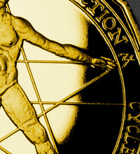 Load image into Gallery viewer, Elements of Life, Pentagram - 24ct Gold