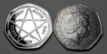 Load image into Gallery viewer, Elements of Life, Pentagram - Silver