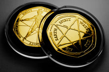 Load image into Gallery viewer, Elements of Life, Pentagram - 24ct Gold