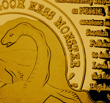 Load image into Gallery viewer, Loch Ness Monster - 24ct Gold