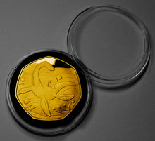 Load image into Gallery viewer, Loch Ness Monster - 24ct Gold
