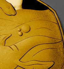 Load image into Gallery viewer, Loch Ness Monster - 24ct Gold