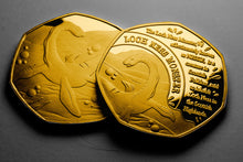 Load image into Gallery viewer, Loch Ness Monster - 24ct Gold