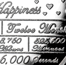 Load image into Gallery viewer, For You On Your First Anniversary - Silver
