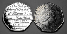 Load image into Gallery viewer, For You On Your First Anniversary - Silver
