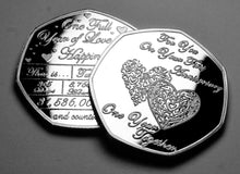 Load image into Gallery viewer, For You On Your First Anniversary - Silver