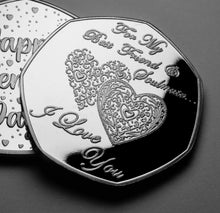 Load image into Gallery viewer, Best Friend and Soulmate - Happy Valentine's Day - Silver