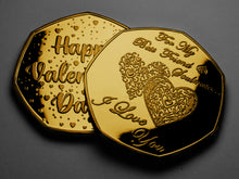Load image into Gallery viewer, Best Friend and Soulmate - Happy Valentine's Day - 24ct Gold