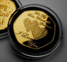 Load image into Gallery viewer, Best Friend and Soulmate - Happy Valentine's Day - 24ct Gold