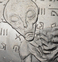 Load image into Gallery viewer, .999 Titanium Round - 1 Troy Ounce (31.1g) - AREA 51, ALIEN