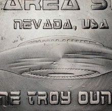 Load image into Gallery viewer, .999 Titanium Round - 1 Troy Ounce (31.1g) - AREA 51, ALIEN