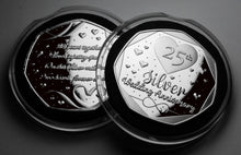 Load image into Gallery viewer, 25th Wedding Anniversary - Silver