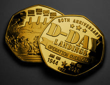 Load image into Gallery viewer, D-Day Landings 80th Anniversary - 24ct Gold